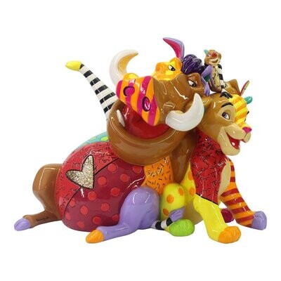 Disney by Britto "Simba, Timon and Pumba" The Lion King (6006084)