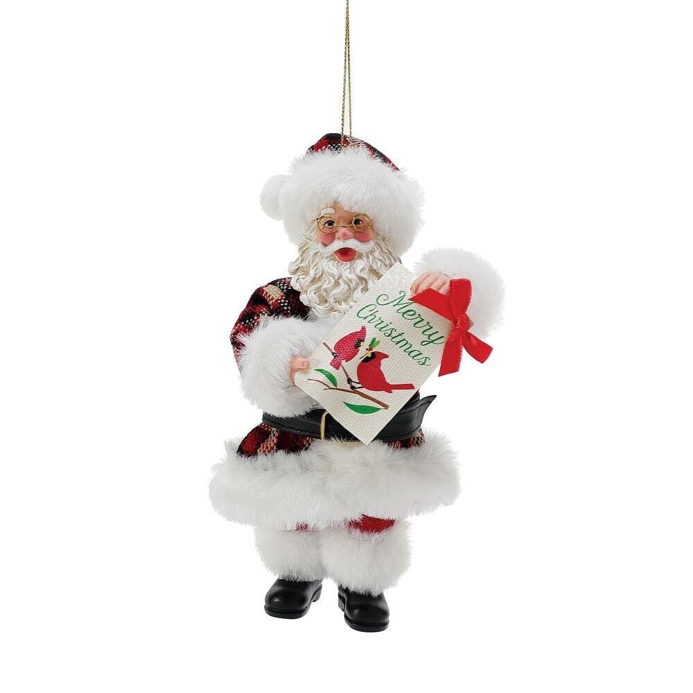 Possible Dreams "Santa with Cardinals" Ornament (6010637)