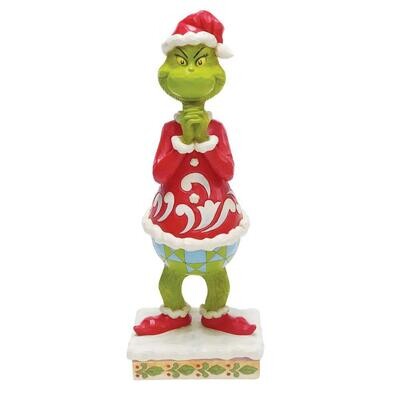 Department 56 Jim Shore "Grinch with Hands Clenched" 20" Figurine Statue (608893)