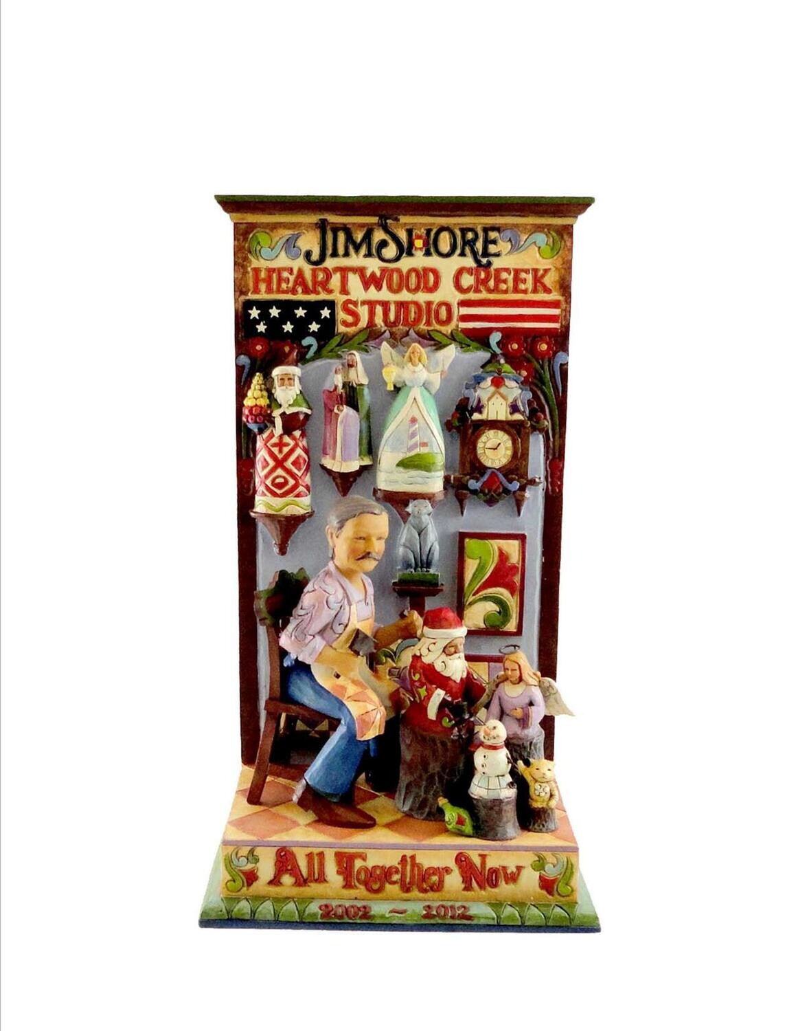 Jim Shore Heartwood Creek 10th Anniversary "All Together Now" Figurine