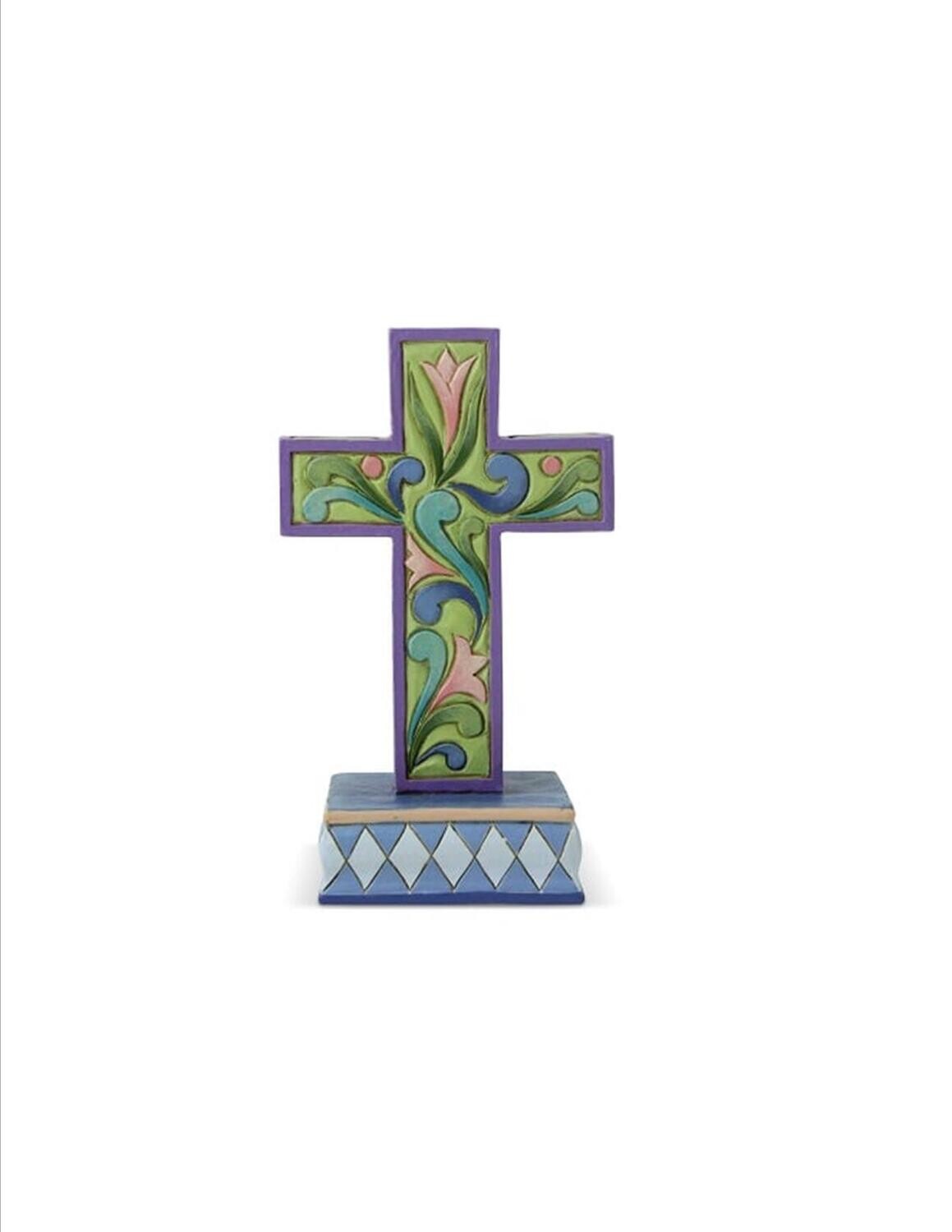 Jim Shore Heartwood Creek "Mini Cross" Figurine (6006237)