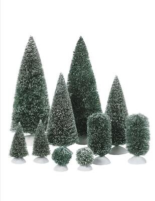 Department 56 “Bag of Frosted Topiaries” Village Accessories (56.52996)