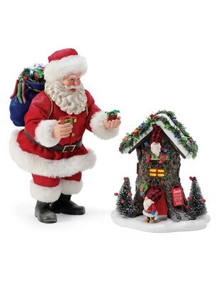 Possible Dreams Christmas Traditions Collection Santa "Gnomes for the Holiday" Figurine Set (2 pc) (6010186)