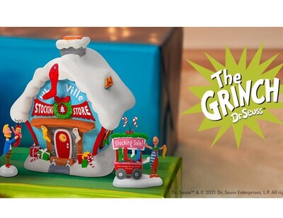 Dr Seuss Grinch Village Collection