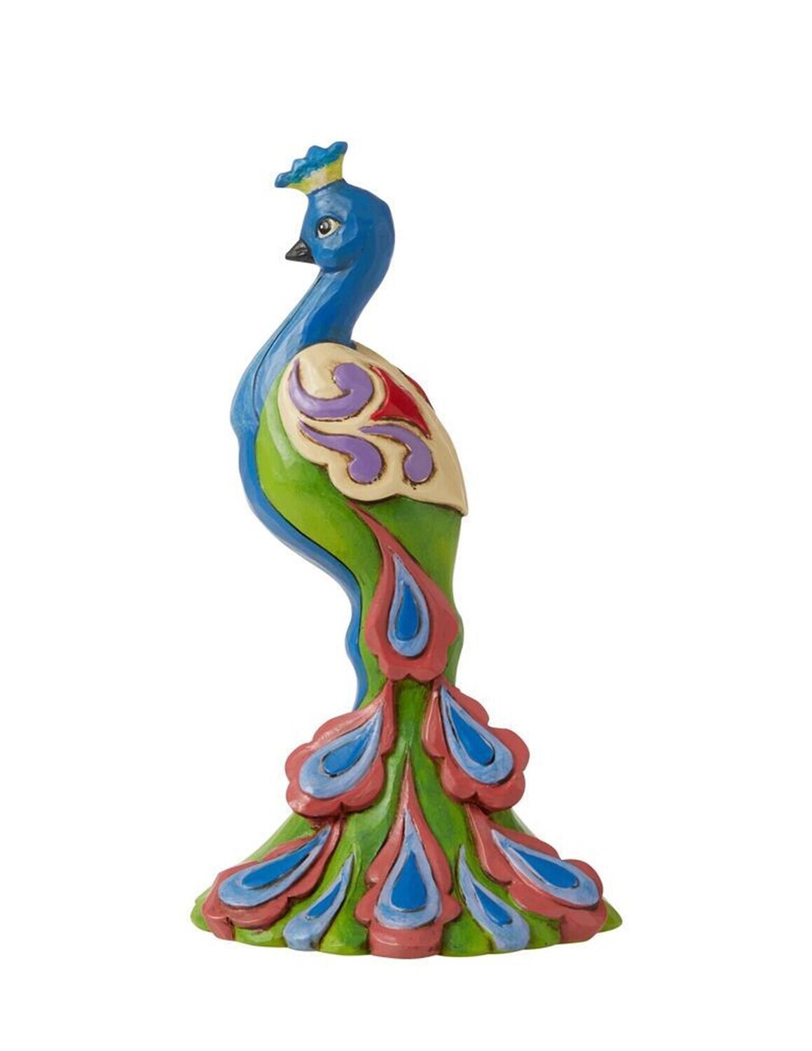 Jim Shore Heartwood Creek "Peacock" Mini Figurine (6010566)