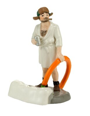 Department 56 Snow Village Christmas Vacation "Cousin Eddie in the Morning" Figurine (4030741)