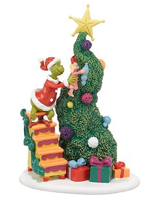 Department 56 Dr Seuss Grinch "It Takes Two, Grinch & Cindy-Lou" Figurine (4038647)