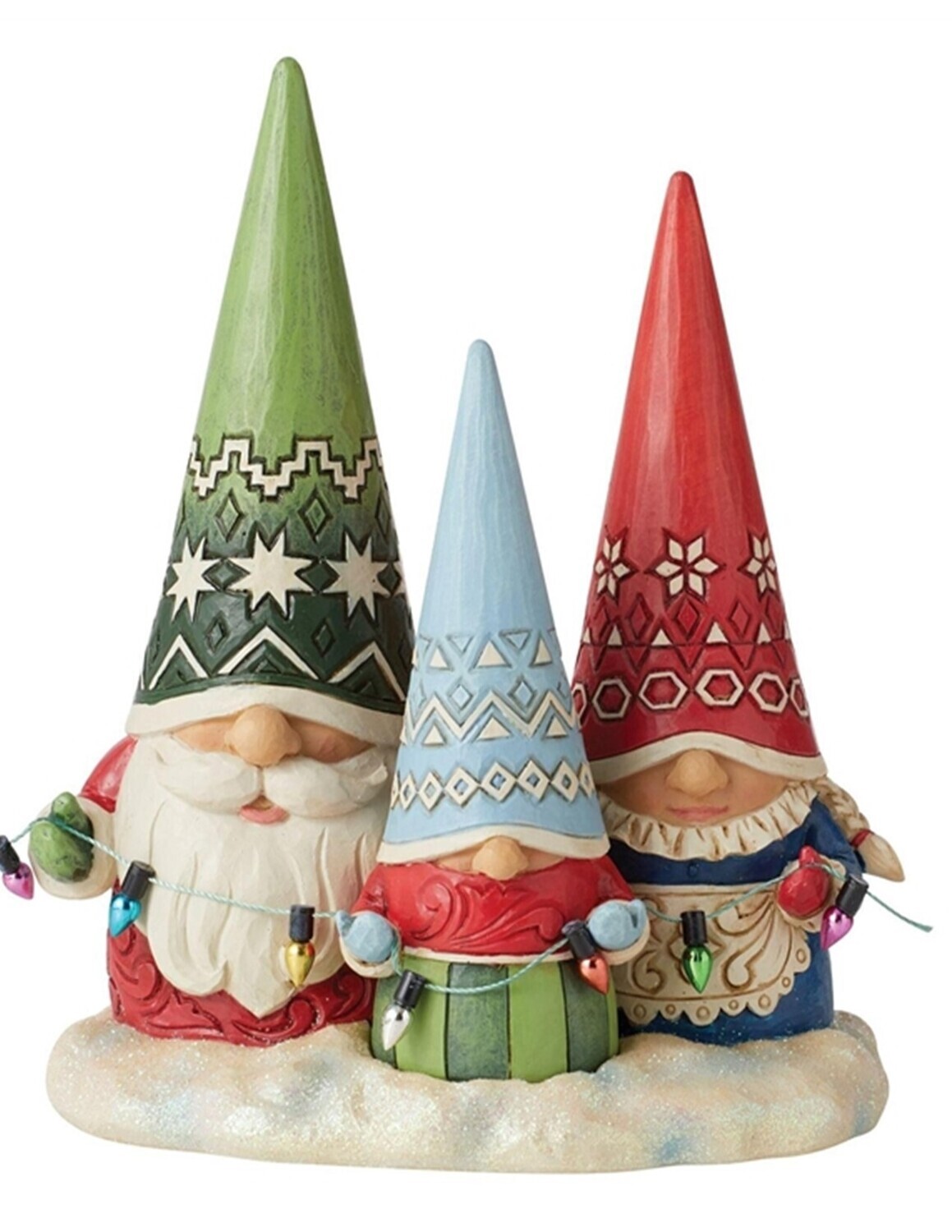 Jim Shore "Christmas Gnome Family" (6011157) NEW for 2022