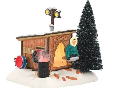 Department 56 Snow Village Griswold Sled Shack "Out of Control" Christmas Vacation (4042408)