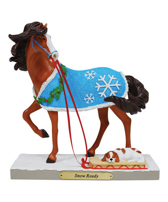 The Trail of Painted Ponies “Snow Ready” Pony Figurine (6011697)