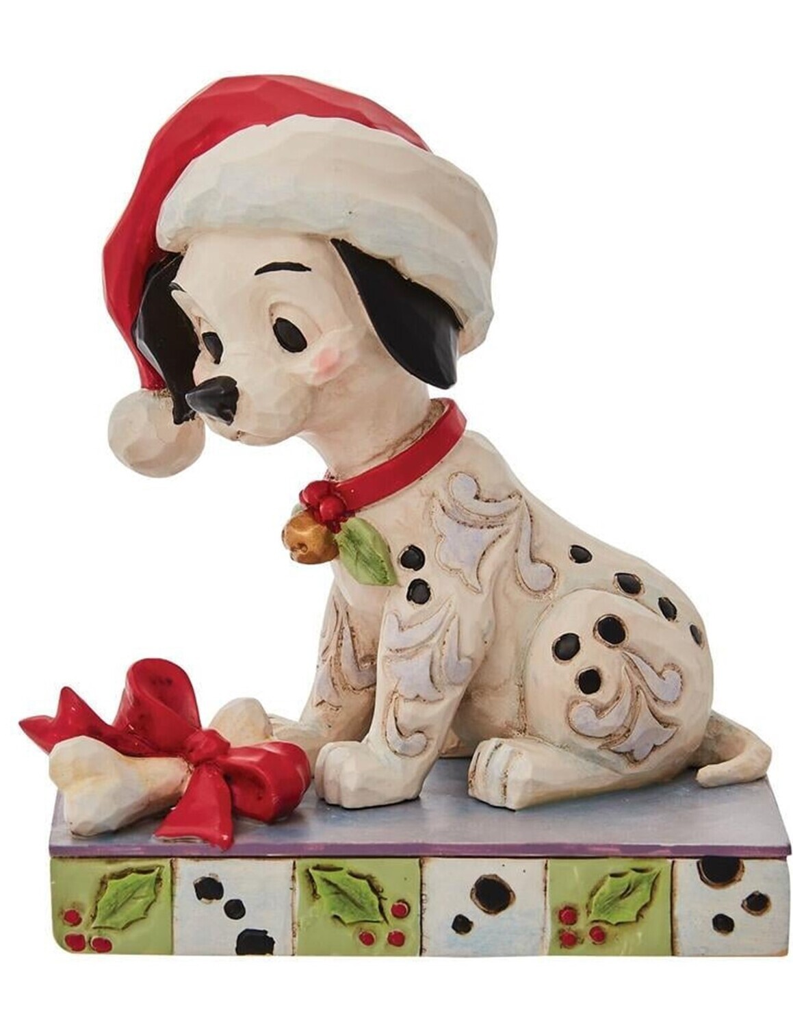 Jim Shore Disney Traditions "Lucky Christmas" 101 Dalmatians (6010877)