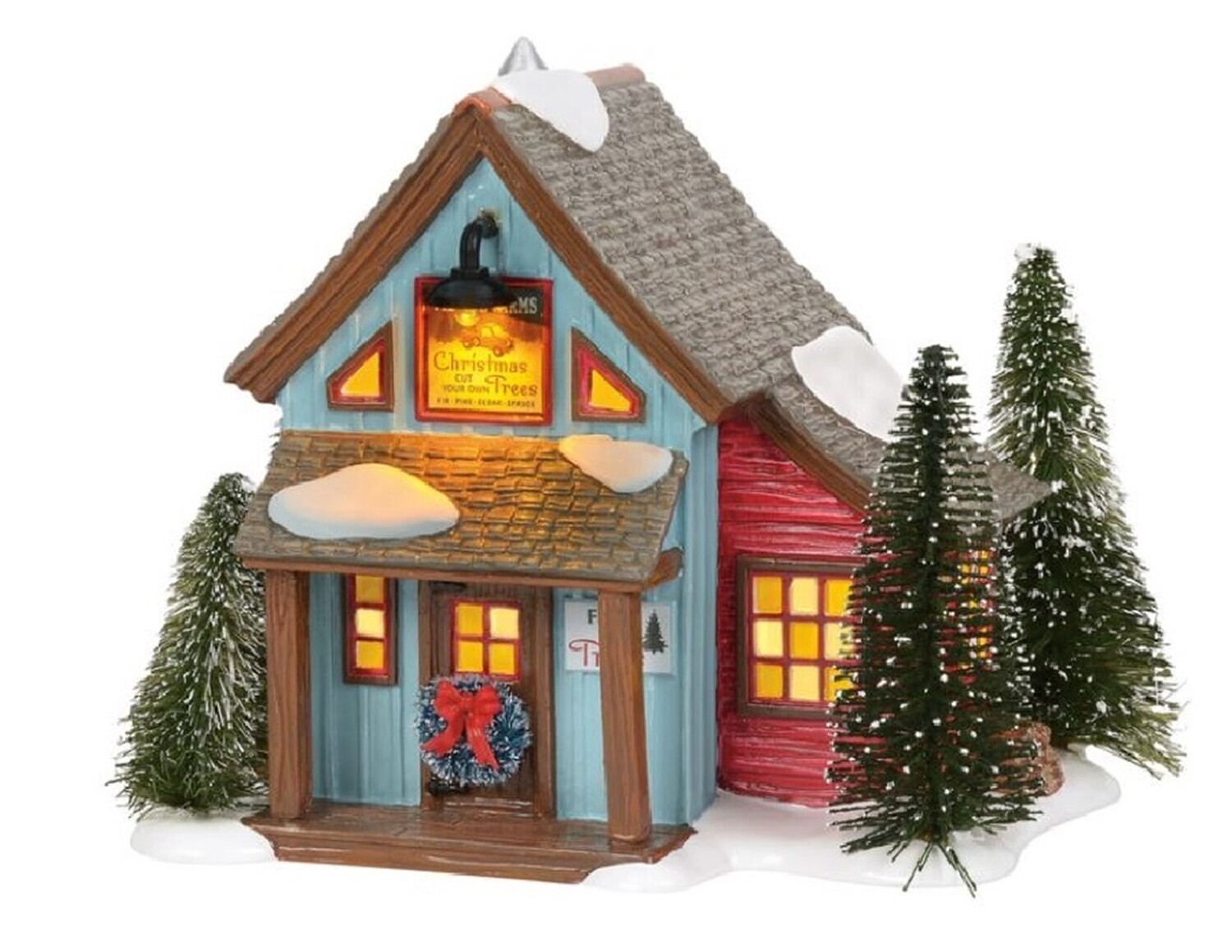 Department 56 Snow Village Christmas "Village Farms Tree Lot" (6003137)