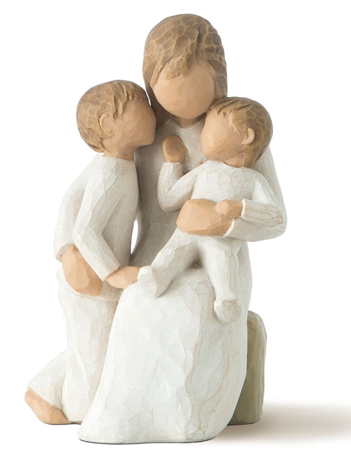 Willow Tree "Quietly - Quietly Encircled with Love" 5" Mother & Children Figurine (26100)