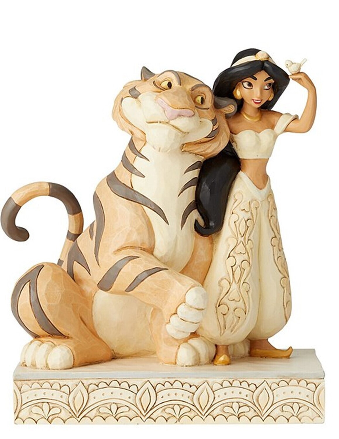Jim Shore Disney Tradition Jasmine and Rajah Wondrous Wishes Figurine  (6002817)