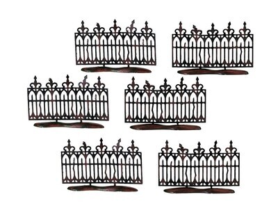 Department 56 Halloween Village "Spooky Wrought Iron Fence" Accessories (56.52982)