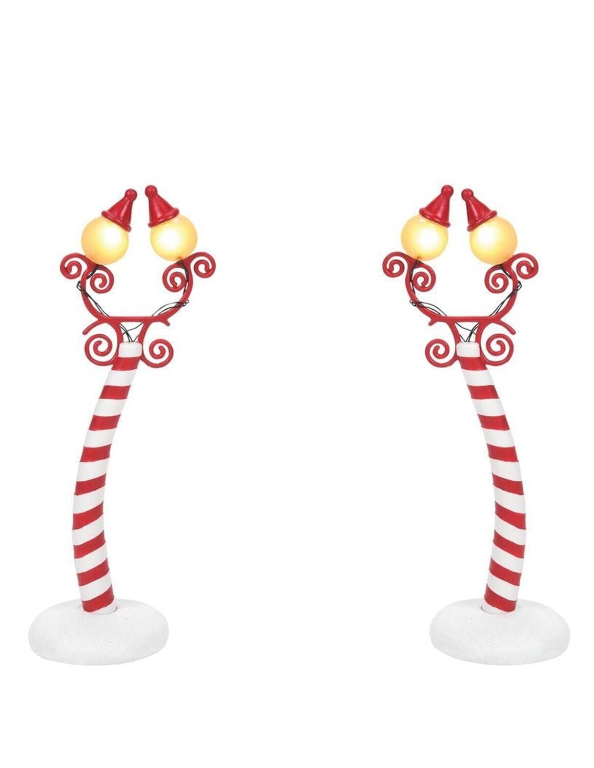 Department 56 "Christmas Town Street Lights, Set of 2" The Nightmare Before Christmas Series (6007743)