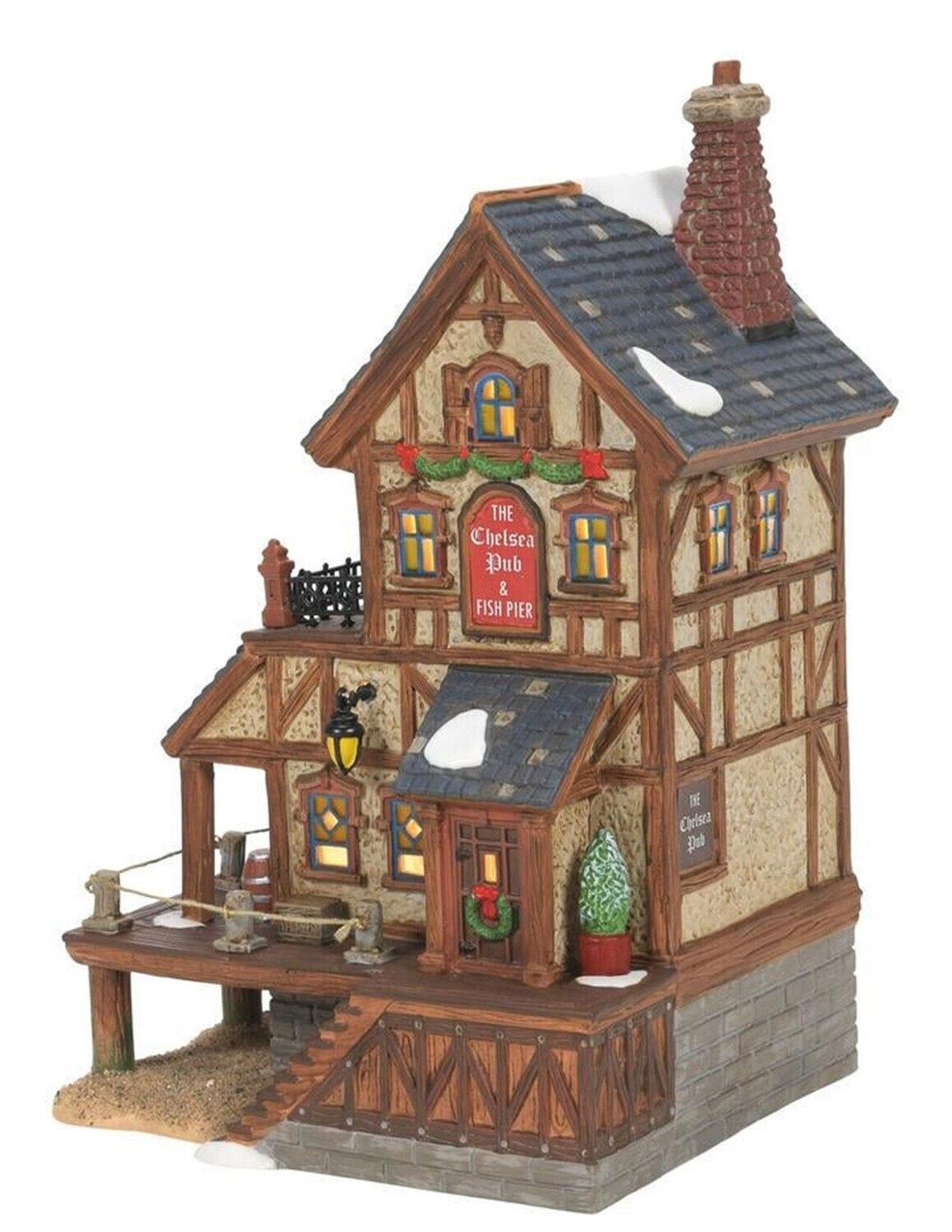Department 56 Dickens Village "Chelsea on the Thames Pub" Building