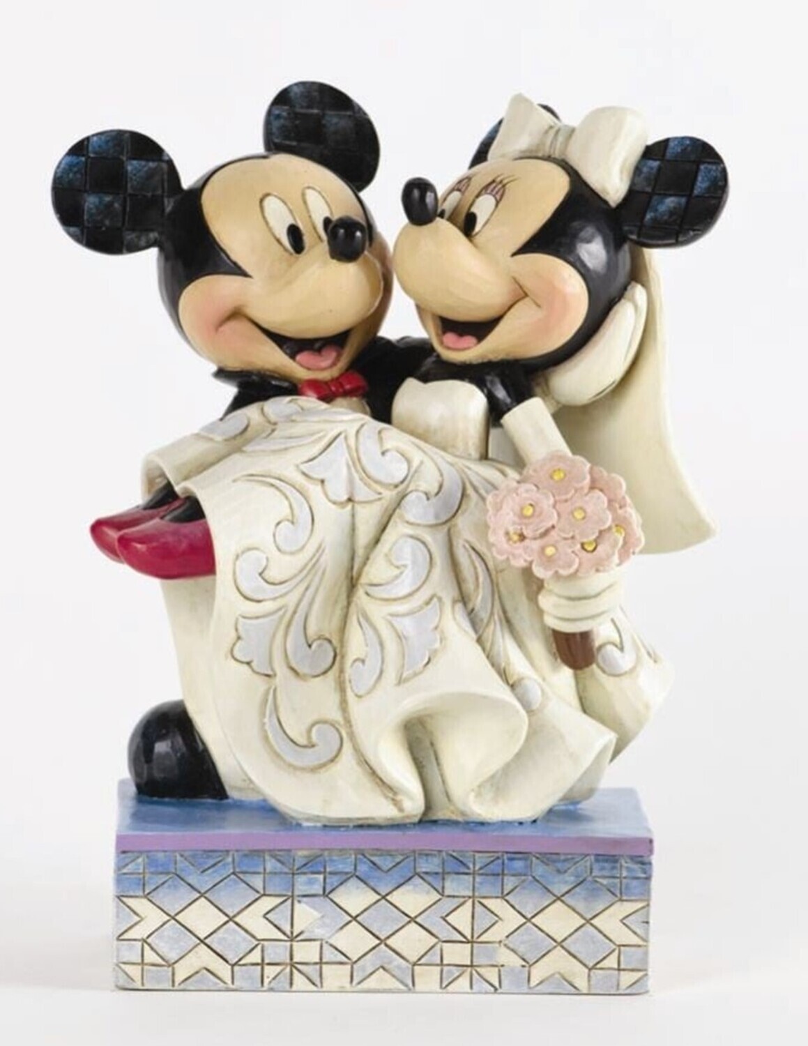 Jim Shore Disney Traditions "Mickey and Minnie Wedding Congratulations" Figurine / Cake Topper (4033282)
