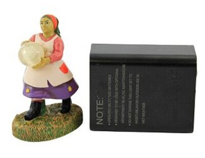 Department 56 Halloween Village “A Cryptic Cave Mystic” Witch Figurine (6007648)