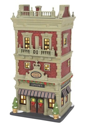 Department 56 Christmas in the City "Uptown Chess Club" Building (6009754)