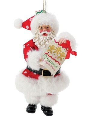 Department 56 Possible Dreams “Gingerbread Santa 6" Ornament" (6010638)
