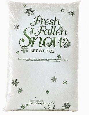Department 56 Village Accessory "Fresh Fallen Snow" 7 oz. Bag (56.49979)