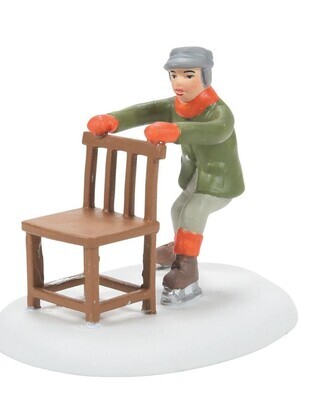 Department 56 Christmas in the City "Old School Skating Hack" Figurine (6011387)