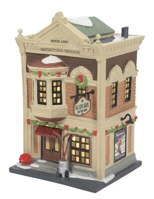 Department 56 Christmas in the City "Nelson Bros.0 Sporting Goods" Village Building (6011386)
