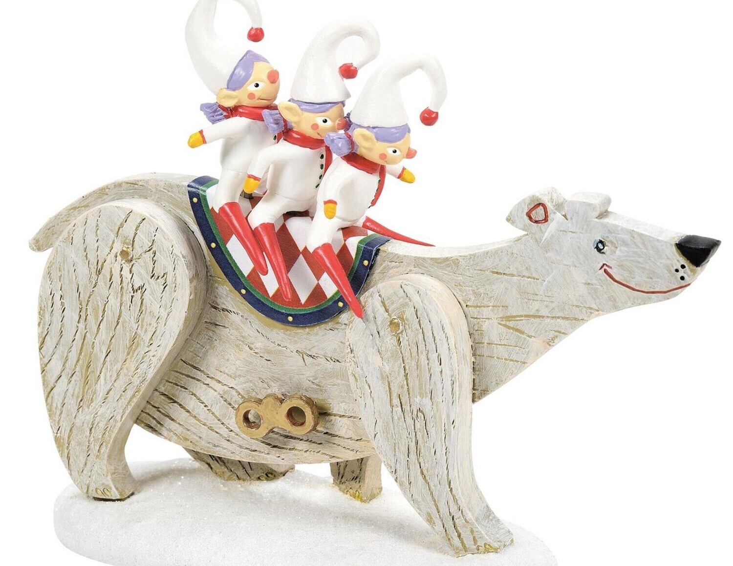 Department 56 The Nightmare Before Christmas Village "Polar Bear Ride" Figurine (6012294)