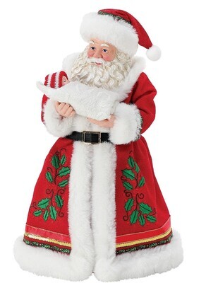 Possible Dreams Christmas Traditions "Babe in Arms" Santa with Newborn Baby (6011840)