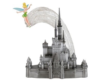 Grand Jester Studios Disney 100 Years of Magic "Disney Castle with Tinkerbell" Figurine (6012857)