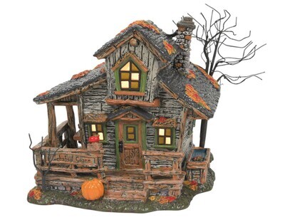 Department 56 Halloween Village Series "Ichabod Cranes' House" (6014052)