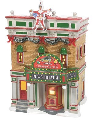 ​The Original Snow Village Christmas Vacation "Premiere at the Plaza" Department 56 # 6009812