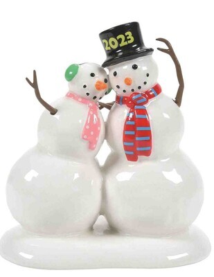 Department 56 Annual Village Accessory "Lucky the Snowman - 2023" (6011455)