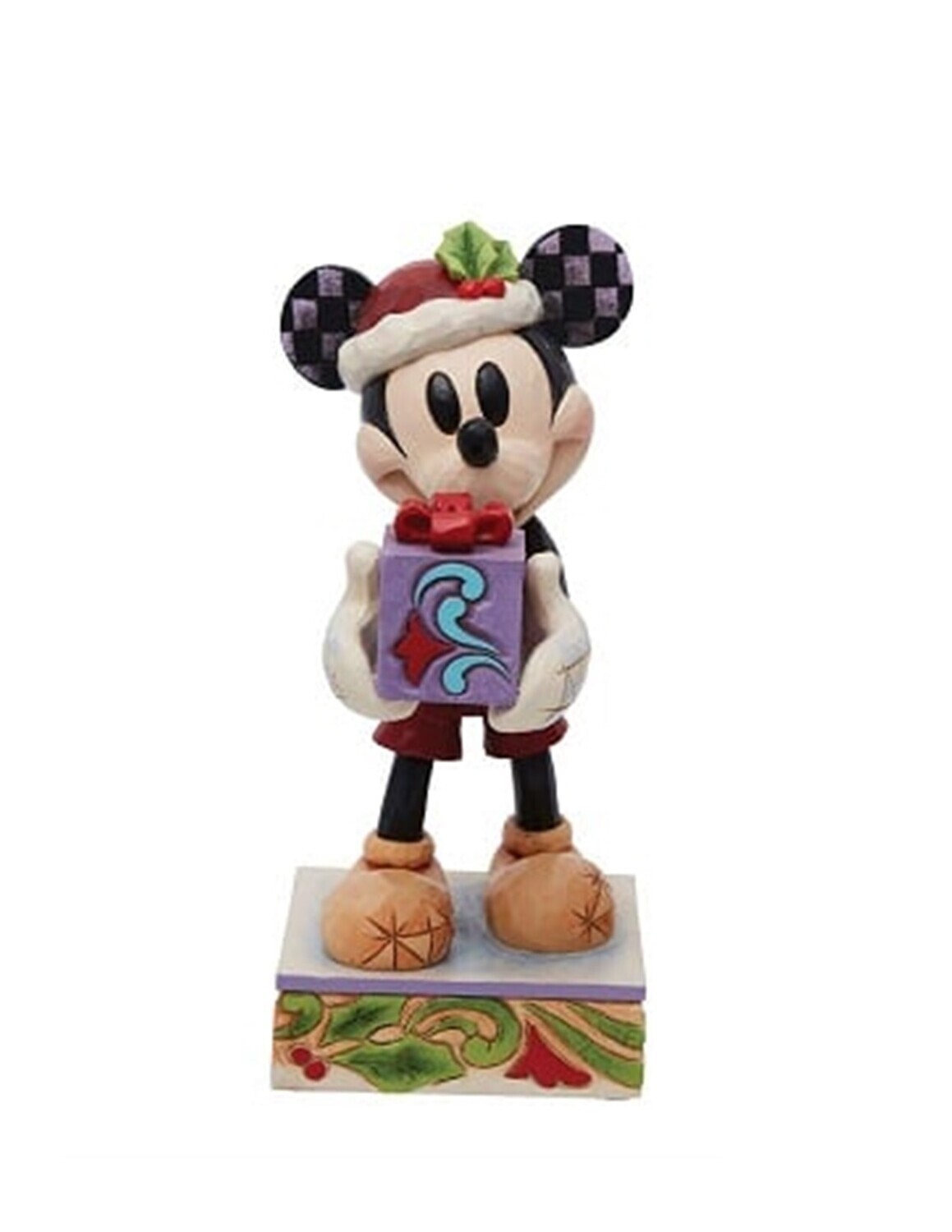 Jim Shore Disney Traditions "Secret Santa" Mickey with Gifts (6013060)