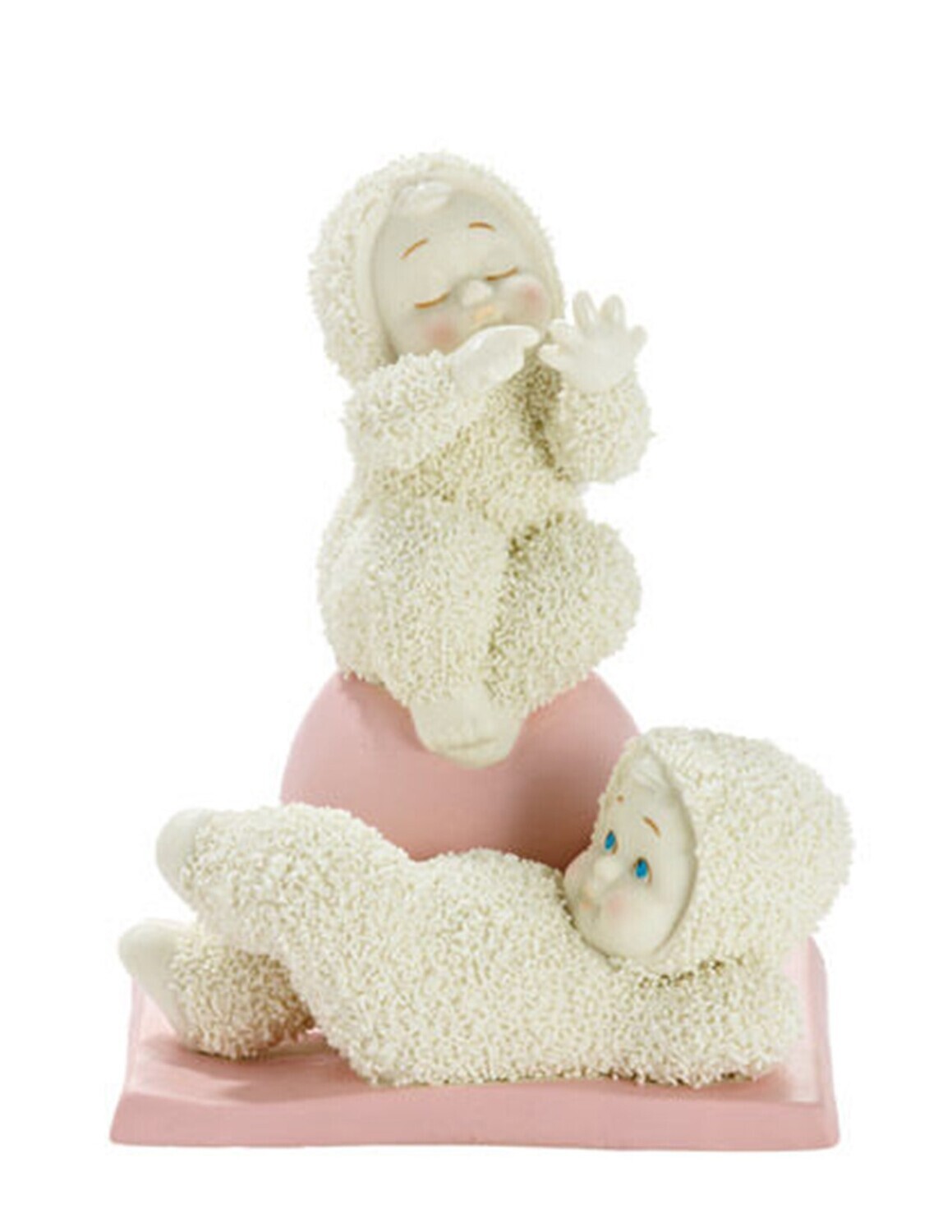 Department 56 Snowbabies Collection "You Work - I'll Count" Porcelain Figurine (​4027196​)