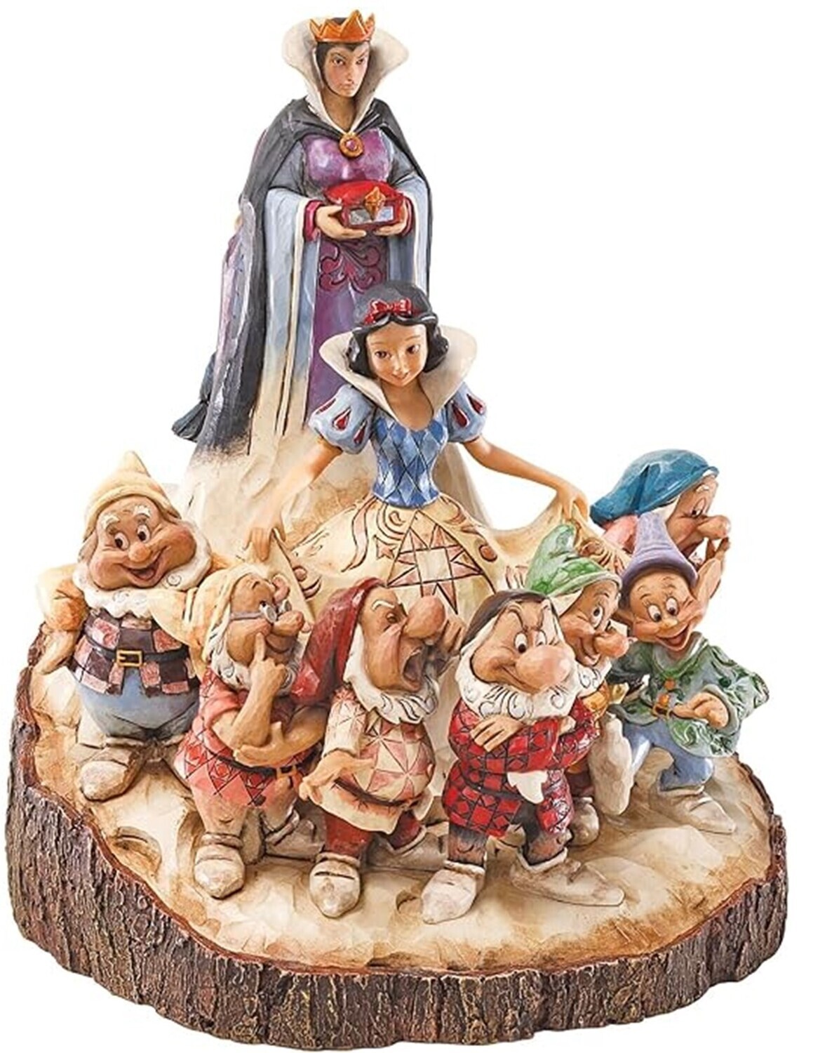 Jim Shore Disney Traditions "Carved Snow White Scene" (4023573​)