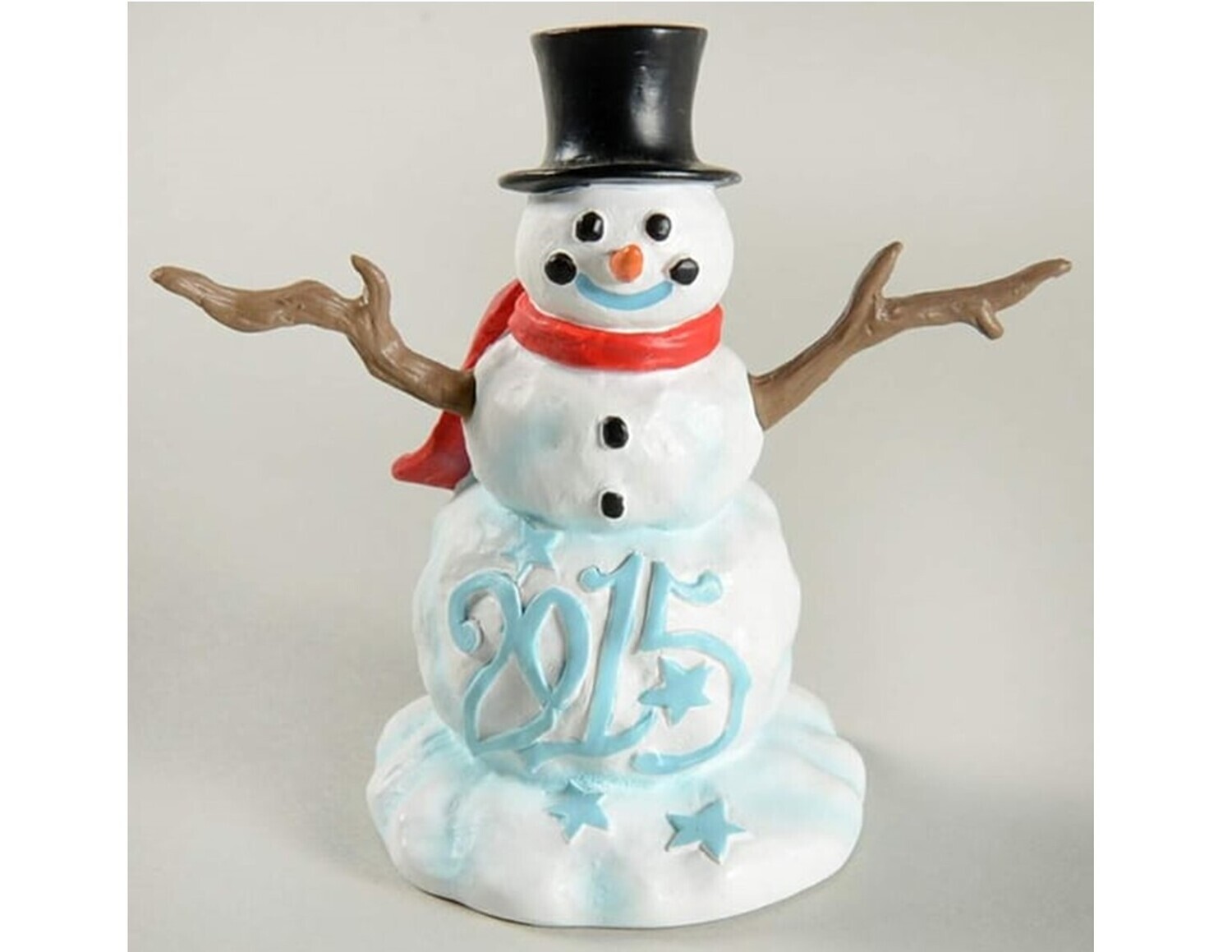 Department 56 Annual Village Accessory "Lucky the Snowman - 2015" (4047548)