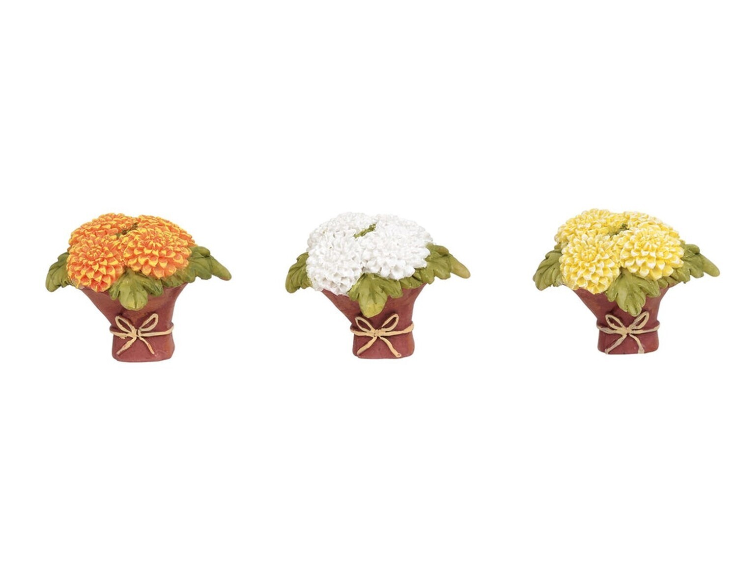 Department 56 "Mums for Mom Set of 3" Fall Village Accessory (6003199)