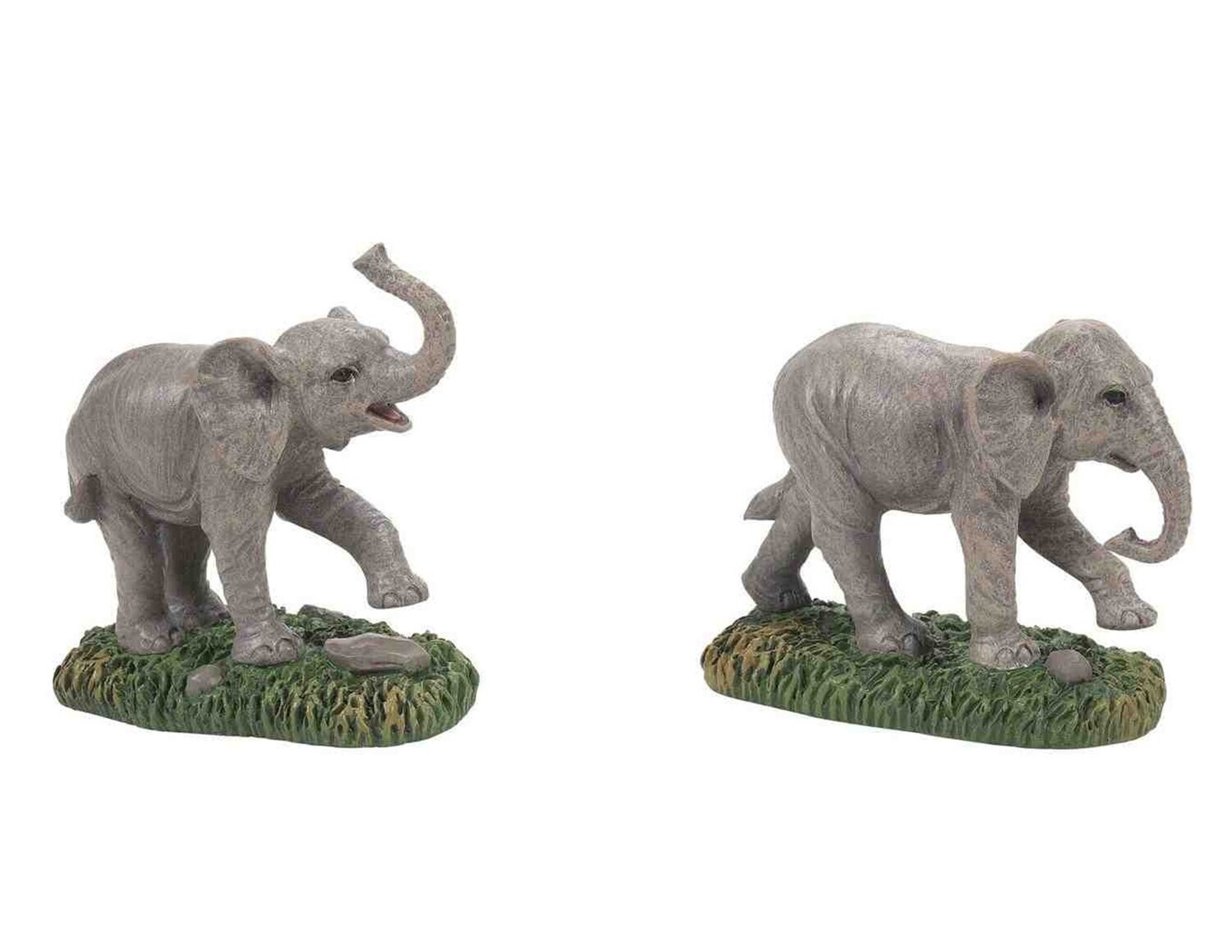 Department 56 Dickens Village "Zoological Society Elephants" Set of 2 (60114531)
