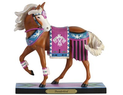 The Trail Of Painted Ponies “Thunderbird” Horse Figurine (6008842)