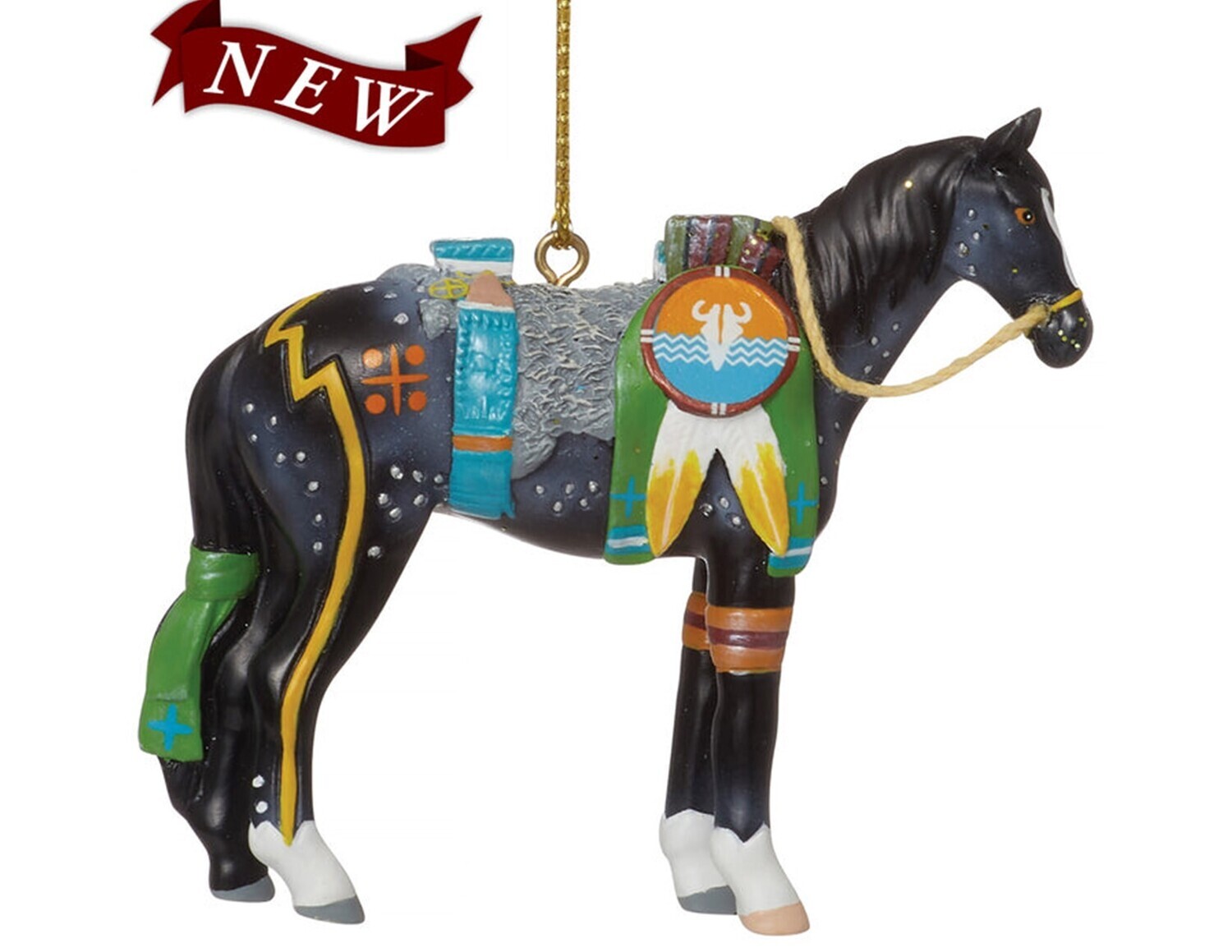 Trail of the Painted Ponies "War Magic" Horse Figurine Ornament