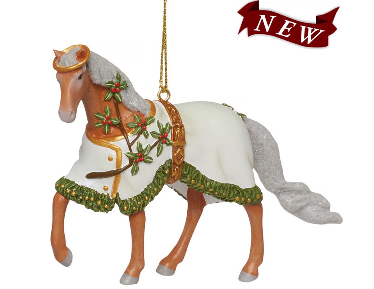 The Trail of Painted Ponies "Spirit of Christmas Past" Horse Figurine Ornament