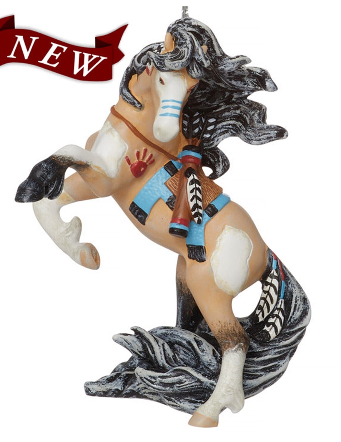 Trail of the Painted Ponies "Lakota" Horse Figure Ornament