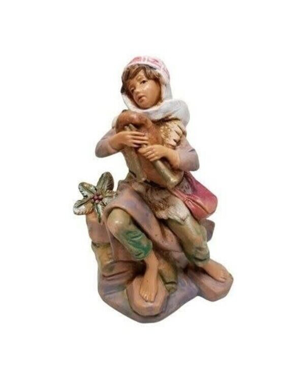 Fontanini 5" Scale “Bagpiper Josiah” Nativity Village Figurine (65230)