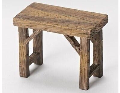 Fontanini 5" Scale "2" Wood Table" for Nativity Village (59540)