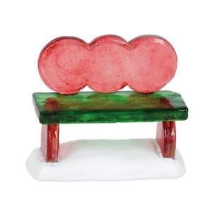 Department 56 "Candy Corner Bench" Village Accessory (6001719)