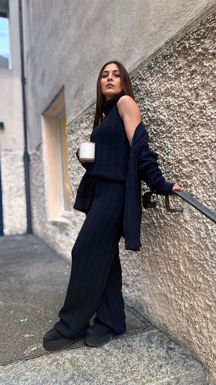 Knit Set Navy (3-teilig)