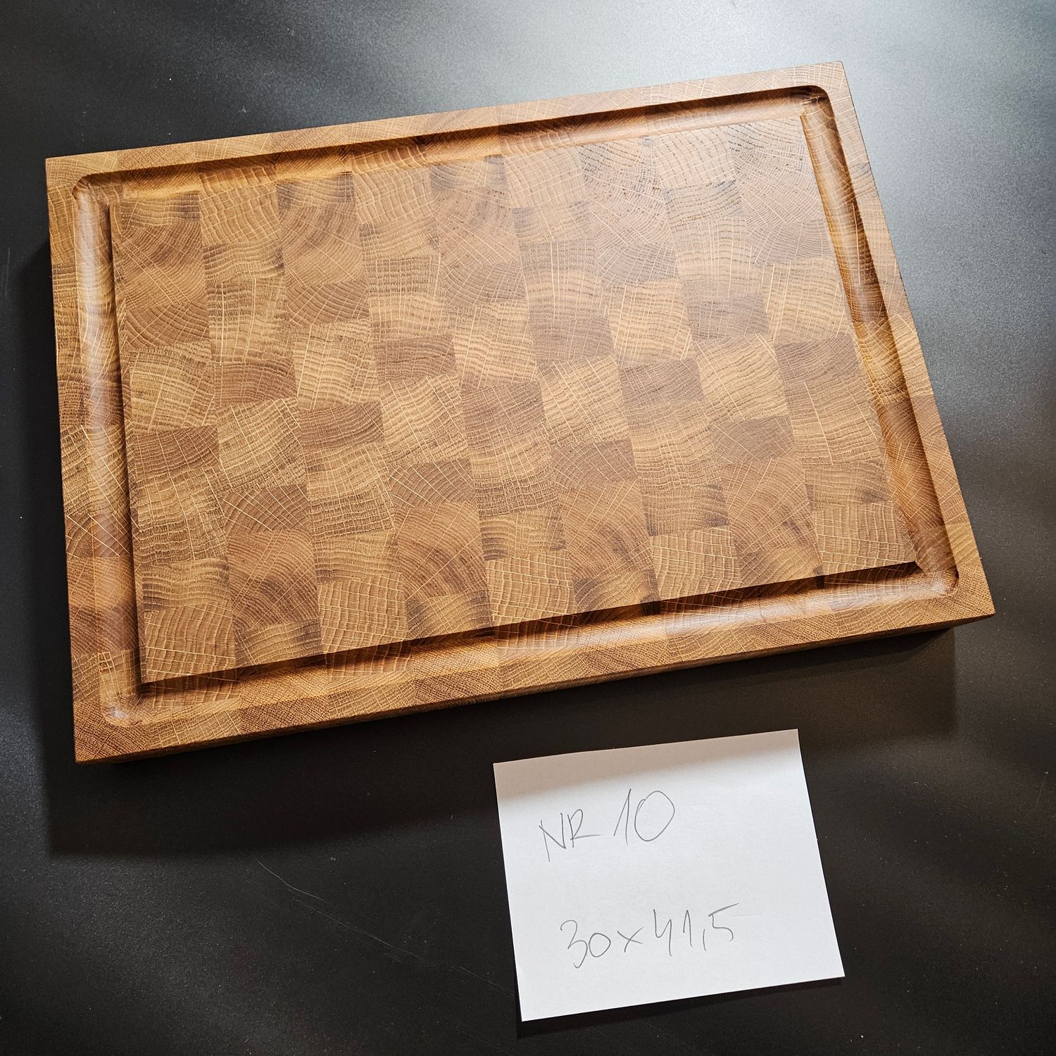 Deska sztorcowa dębowa 30x41 - nr10