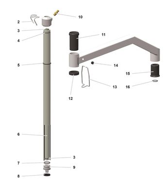 Fluidansaugeinheit Optiflex 2/Pro
